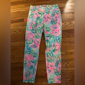 NWT Lilly Pulitzer Kelly Pants in Totally Blossom Size 8